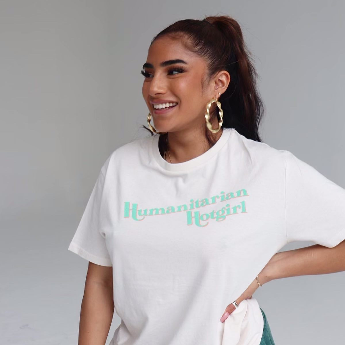 Humanitarian Hotgirl T-shirt